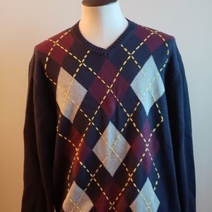 03-Argyle sweater